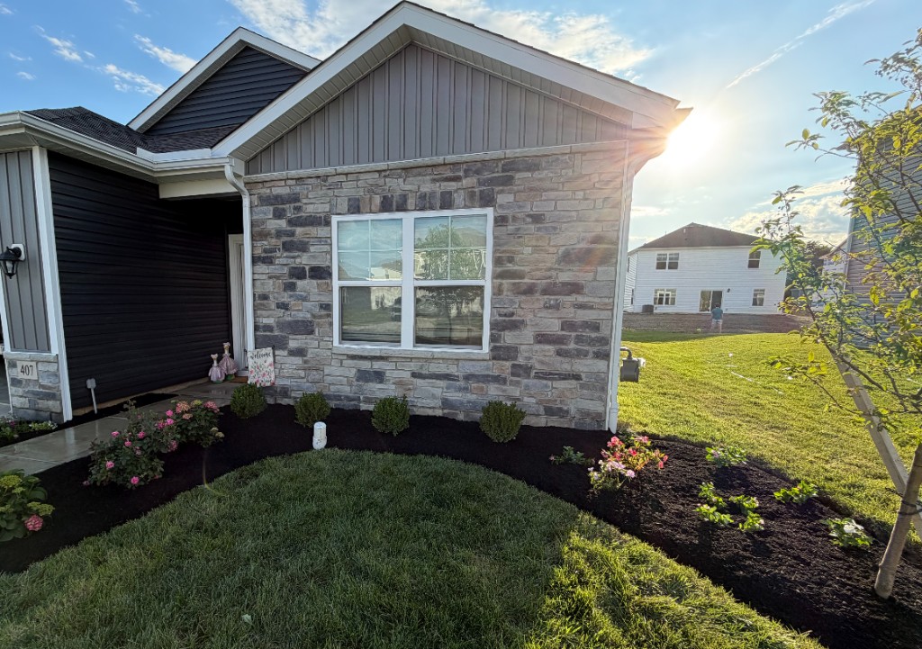A New-Build Yard, Done From the Soil Up