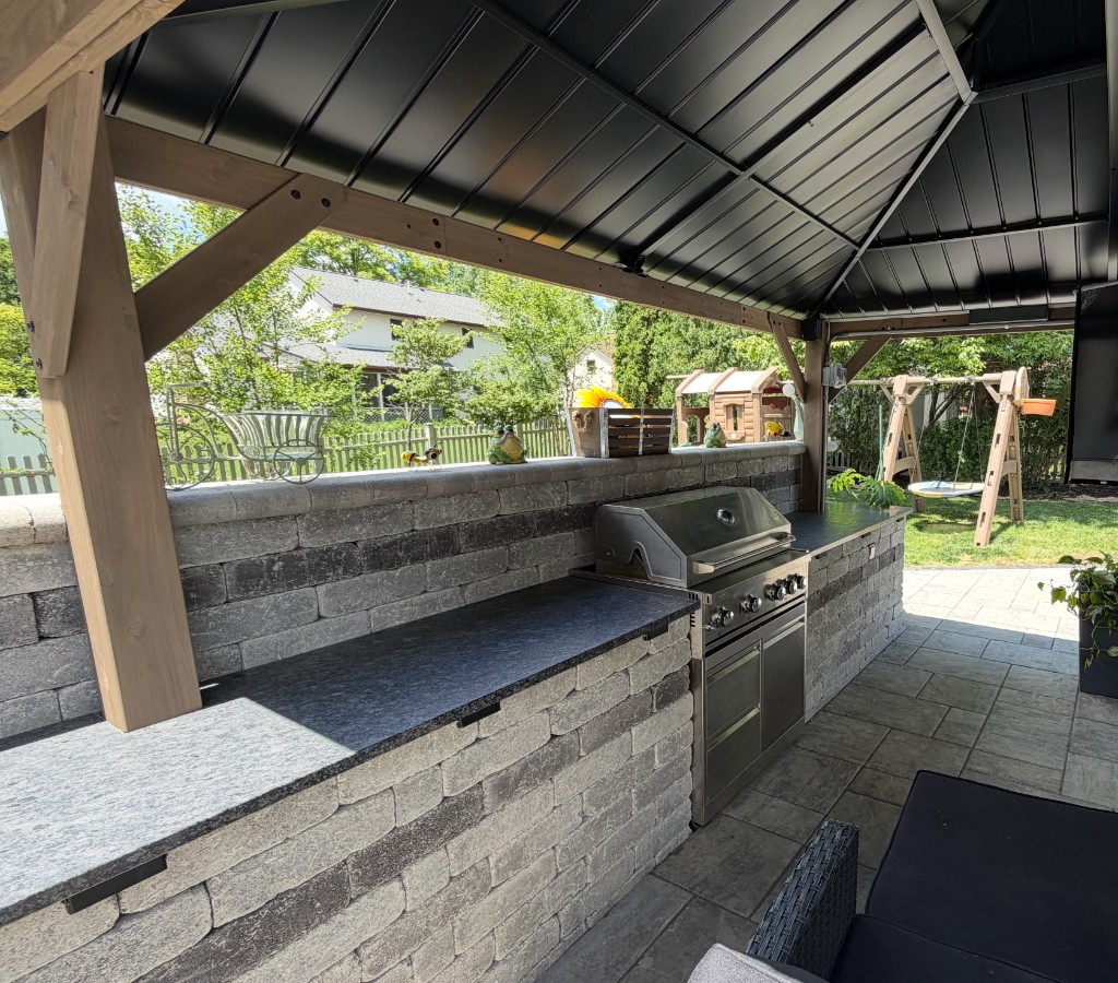 Some Backyards Are for Looking At. This One's for Living In. detail